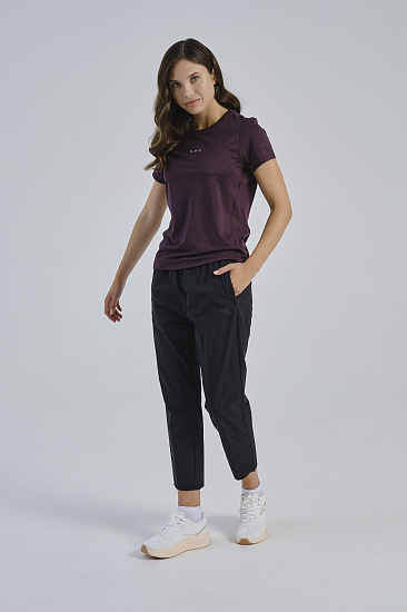 Брюки женские Anta Running Black - Фото 5 большая