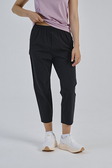 Брюки женские Anta Running Long Black - Фото 5 большая