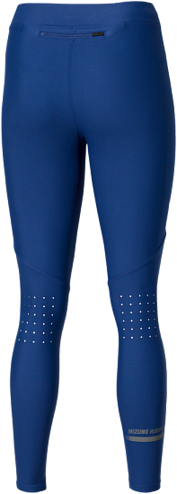 Тайтсы женские Mizuno Alpha 7/8 Estate Blue - Фото 2 большая