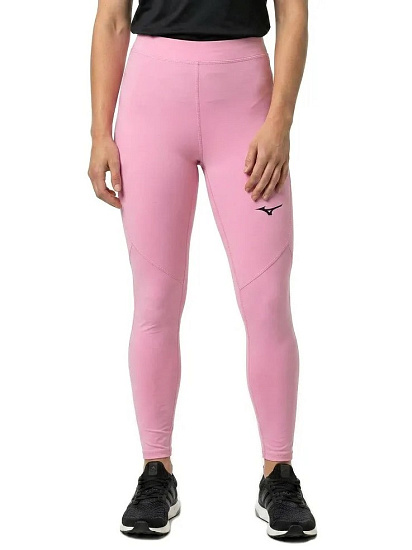 Тайтсы женские Mizuno Alpha 7/8 Pinkesque - Фото 2 большая