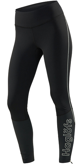 Тайтсы женские Haglofs L.I.M Comp True Black/Stone Grey - Фото 3 большая
