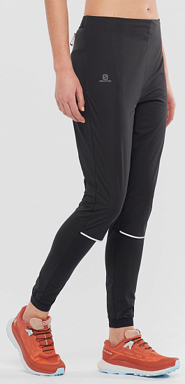Брюки женские Salomon Light Shell Black - Фото 2 большая