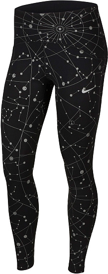 Тайтсы женские Nike Speed Flash Runway 7/8 Black/Reflective Silv - купить в  магазине Спорт-Марафон с доставкой по России