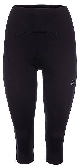 Тайтсы женские ASICS Road High Waist Capri Performance Black - Фото 1 большая