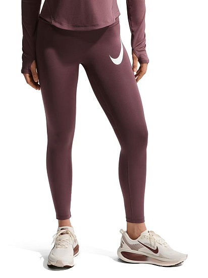 Тайтсы женские Nike Dri-FIT Tempo HR 7/8 Swhbr Tattoo/Reflective Silv/White - Фото 3 большая