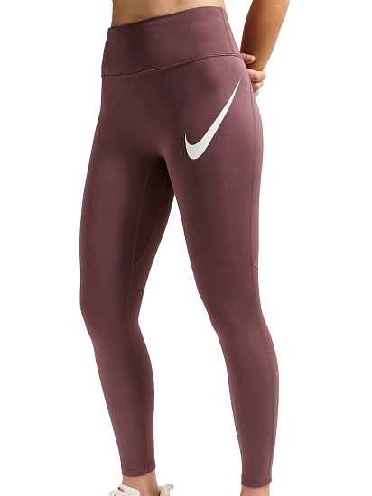 Тайтсы женские Nike Dri-FIT Tempo HR 7/8 Swhbr Tattoo/Reflective Silv/White - Фото 4 большая