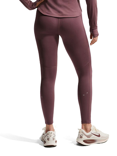 Тайтсы женские Nike Dri-FIT Tempo HR 7/8 Swhbr Tattoo/Reflective Silv/White - Фото 6 большая