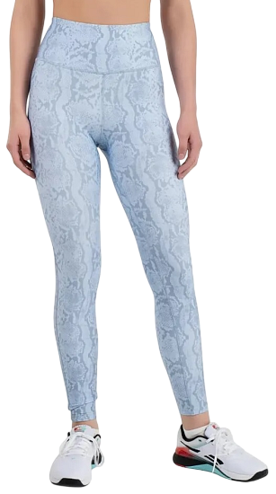 Тайтсы женские Reebok Id Train Aop Синий - Фото 1 большая
