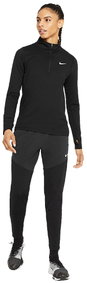 Брюки женские Nike Dri-FIT Essential Black - Фото 3 большая