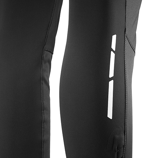 Тайтсы женские Salomon Trail Runner WS Black/Bk - Фото 6 большая