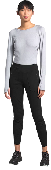 Тайтсы женские The North Face Paramount Hybrid High Rise Tight Black - Фото 2 большая