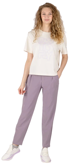 Брюки женские Anta Cross Training Dust purple - Фото 6 большая