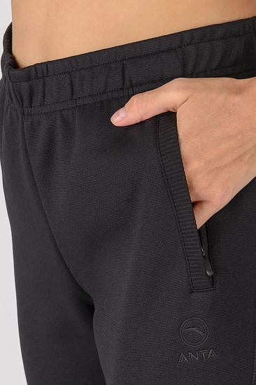 Брюки женские Anta A-sports Shape Basic Black - Фото 6 большая