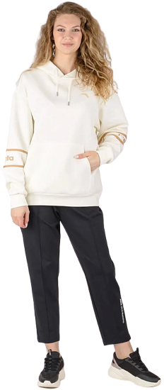 Брюки женские Anta Tencel Modal Basic Black - Фото 4 большая