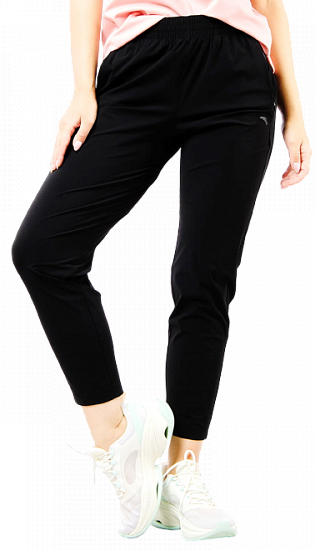 Брюки женские Anta A-chill touch Basic Black - Фото 1 большая