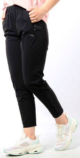 Брюки женские Anta A-chill touch Basic Black - Фото 3 большая