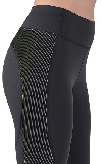 Тайтсы женские Anta Cross training Basic Black - Фото 5 большая