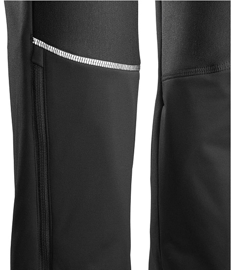 Брюки женские Salomon Agile Warm Black - Фото 2 большая