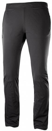 Брюки женские Salomon Agile Warm Black - Фото 1 большая