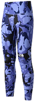 Тайтсы женские The North Face Mountain Athletics Flex 25in Aop Virtual Blue Li