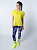 Тайтсы женские The North Face Mountain Athletics Flex 25in Aop Virtual Blue Li - Фото 4 малая