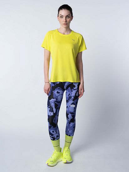 Тайтсы женские The North Face Mountain Athletics Flex 25in Aop Virtual Blue Li - Фото 3 большая