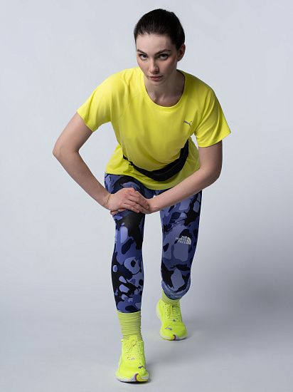 Тайтсы женские The North Face Mountain Athletics Flex 25in Aop Virtual Blue Li - Фото 9 большая