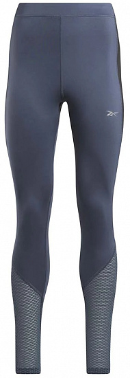 Тайтсы женские Reebok Running Vector Blue Sky - Фото 1 большая