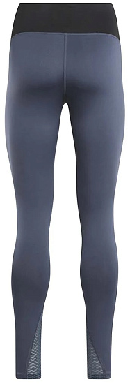 Тайтсы женские Reebok Running Vector Blue Sky - Фото 2 большая