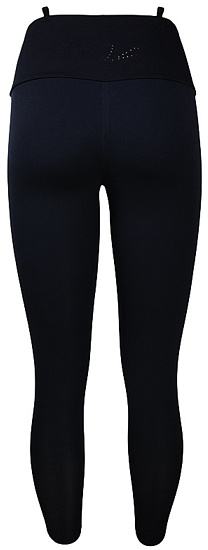 Тайтсы женские UGLOW Sfa Full Tight Black/Skyblue - Фото 2 большая