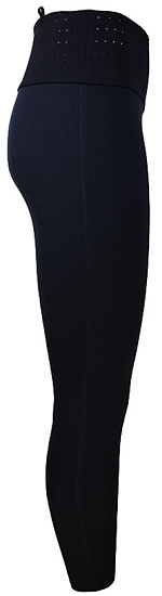 Тайтсы женские UGLOW Sfa Full Tight Black/Skyblue - Фото 3 большая