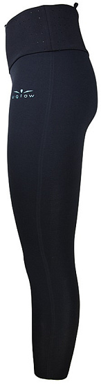 Тайтсы женские UGLOW Sfa Full Tight Black/Skyblue - Фото 4 большая