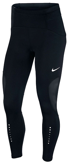 Тайтсы женские Nike Icon Clash Speed 7/8 Black/Sapphire/Fire Pink/White - Фото 1 большая