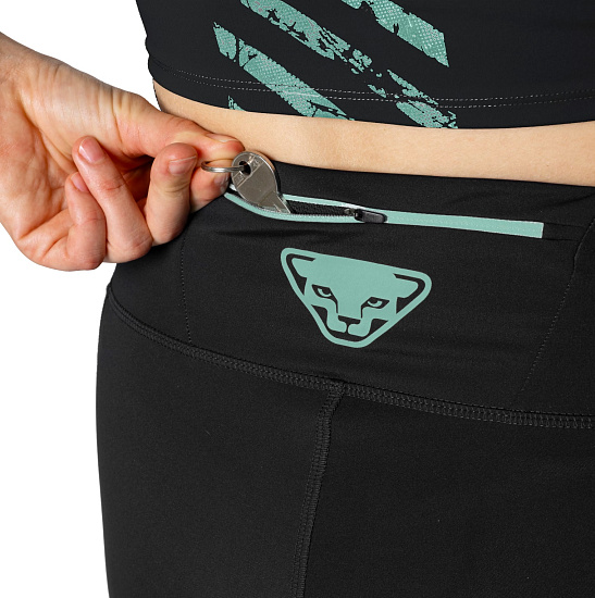 Тайтсы женские Dynafit Trail 7/8 Black Out - Фото 4 большая