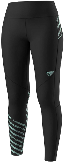 Тайтсы женские Dynafit Trail 7/8 Black Out - Фото 1 большая