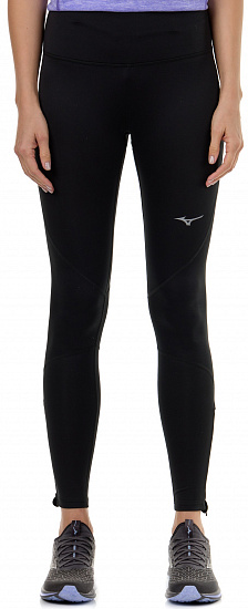 Тайтсы женские Mizunо Waramlite черный - Фото 1 большая