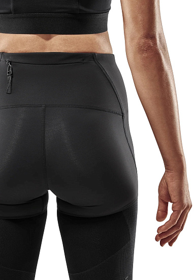Тайтсы женские CEP Compression 3/4 CU61W Black - Фото 6 большая