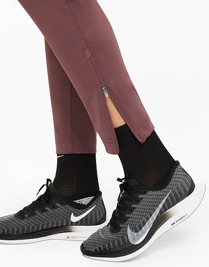 Брюки женские Nike Dri-FIT Essential Dark Wine - Фото 5 большая
