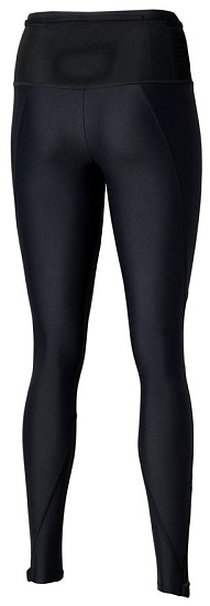 Тайтсы женские Mizuno Trail Multipocket Black - Фото 2 большая