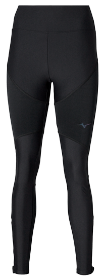 Тайтсы женские Mizuno Tech Thermal Charge Black - Фото 1 большая