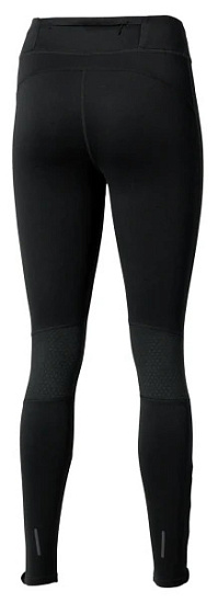 Тайтсы женские Mizuno Active Warmalite Black - Фото 2 большая