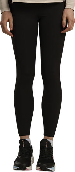 Тайтсы женские Anta Running Black - Фото 3 большая