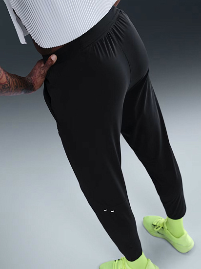 Брюки женские Nike Tempo Dri-FIT Mr 7/8 Black/Reflective Silver - Фото 4 большая