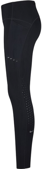 Тайтсы женские Nike Dri-FIT Swift Hr 7/8 Black/Reflective Silver - Фото 2 большая