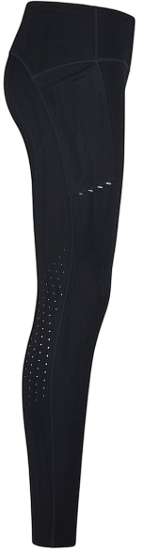 Тайтсы женские Nike Dri-FIT Swift Hr 7/8 Black/Reflective Silver - Фото 3 большая