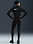 Тайтсы женские Nike Dri-FIT Tempo Hr 7/8 Black/Reflective Silver - Фото 6 малая