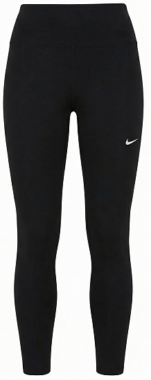 Тайтсы женские Nike Dri-FIT Tempo Hr 7/8 Black/Reflective Silver - Фото 1 большая