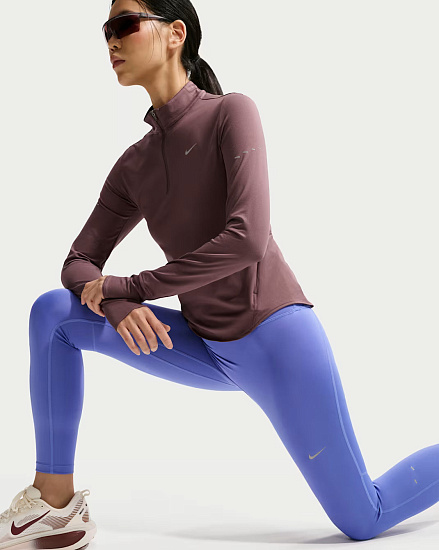 Тайтсы женские Nike Dri-FIT Tempo Hr 7/8 Sapphire/Reflective Silver - Фото 3 большая