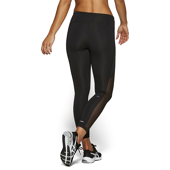 Тайтсы женские ASICS Crop Tight Performance Black - Фото 3 большая