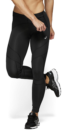 Тайтсы женские ASICS Leg Balance Tight 2 Performance Black - Фото 4 большая